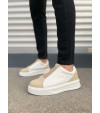 JY007 Alba Bağcıksız Süet Cilt Erkek Günlük Sneaker Ayakkabı SCBT Bej/Beyaz JY007 Alba Bağcıksız Süet Cilt Erkek Günlük Sneaker Ayakkabı SCBT Bej/Beyaz