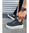 JY010 Cloud Bağcıklı Cilt Erkek Günlük Sneaker Ayakkabı CBT - Siyah JY010 Cloud Bağcıklı Cilt Erkek Günlük Sneaker Ayakkabı CBT - Siyah