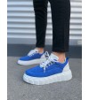 JY010 Cloud Bağcıklı Süet Erkek Günlük Sneaker Ayakkabı SBT - Mavi/Beyaz JY010 Cloud Bağcıklı Süet Erkek Günlük Sneaker Ayakkabı SBT - Mavi/Beyaz
