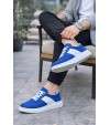 JY011 Line Erkek Günlük Bağcıklı Süet Spor Sneaker Ayakkabı SBT - Mavi/Beyaz JY011 Line Erkek Günlük Bağcıklı Süet Spor Sneaker Ayakkabı SBT - Mavi/Beyaz