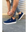 JY0118 REX Bağcıklı Keten Kumaş Erkek Günlük Sneaker Ayakkabı KBT - Lacivert JY0118 REX Bağcıklı Keten Kumaş Erkek Günlük Sneaker Ayakkabı KBT - Lacivert