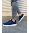 JY0118 REX Bağcıklı Keten Kumaş Erkek Günlük Sneaker Ayakkabı KBT - Lacivert JY0118 REX Bağcıklı Keten Kumaş Erkek Günlük Sneaker Ayakkabı KBT - Lacivert