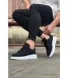 JY018 Dexo Erkek Günlük Bağcıklı Kot Kumaş Spor Sneaker Ayakkabı TBT - Siyah JY018 Dexo Erkek Günlük Bağcıklı Kot Kumaş Spor Sneaker Ayakkabı TBT - Siyah
