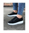 JY026 Astor Erkek Günlük Lastikli Cilt Spor Sneaker Ayakkabı CBT - Siyah JY026 Astor Erkek Günlük Lastikli Cilt Spor Sneaker Ayakkabı CBT - Siyah