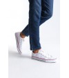 JY0422 Luke Bağcıklı Keten Kumaş Erkek Günlük Sneaker Ayakkabı KBT - Beyaz JY0422 Luke Bağcıklı Keten Kumaş Erkek Günlük Sneaker Ayakkabı KBT - Beyaz