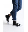 JY0423 AXE Bağcıklı Keten Kumaş Erkek Günlük Sneaker Ayakkabı KBT - Siyah JY0423 AXE Bağcıklı Keten Kumaş Erkek Günlük Sneaker Ayakkabı KBT - Siyah