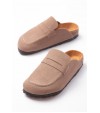 JY0456 Rayn Bağcıksız Hakiki Süet Deri Erkek Günlük Mantar Taban Loafer Klasik Ayakkabı HDMT - Bej JY0456 Rayn Bağcıksız Hakiki Süet Deri Erkek Günlük Mantar Taban Loafer Klasik Ayakkabı HDMT - Bej