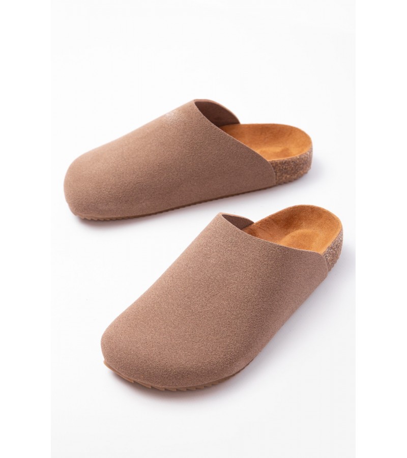 JY0556 Ravn Bağcıksız Hakiki Süet Deri Erkek Günlük Mantar Taban Loafer Klasik Ayakkabı HDMT - Bej JY0556 Ravn Bağcıksız Hakiki Süet Deri Erkek Günlük Mantar Taban Loafer Klasik Ayakkabı HDMT - Bej