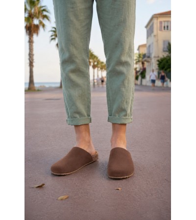 JY0556 Ravn Bağcıksız Hakiki Süet Deri Erkek Günlük Mantar Taban Loafer Klasik Ayakkabı HDMT - Kahve JY0556 Ravn Bağcıksız Hakiki Süet Deri Erkek Günlük Mantar Taban Loafer Klasik Ayakkabı HDMT - Kahve
