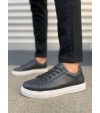 JY122 Mode Bağcıklı Cilt Erkek Günlük Sneaker Ayakkabı CBT - Siyah JY122 Mode Bağcıklı Cilt Erkek Günlük Sneaker Ayakkabı CBT - Siyah
