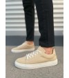 JY122 Mode Bağcıklı Süet Erkek Günlük Sneaker Ayakkabı SBT - Bej JY122 Mode Bağcıklı Süet Erkek Günlük Sneaker Ayakkabı SBT - Bej