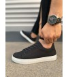 JY122 Mode Bağcıklı Süet Erkek Günlük Sneaker Ayakkabı SBT - Siyah JY122 Mode Bağcıklı Süet Erkek Günlük Sneaker Ayakkabı SBT - Siyah