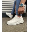 JY151 Boost Bağcıklı Cilt Erkek Günlük Sneaker Ayakkabı CBT - Beyaz JY151 Boost Bağcıklı Cilt Erkek Günlük Sneaker Ayakkabı CBT - Beyaz