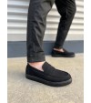 JY180 Estilo X Bağcıksız Süet Erkek Günlük Spor Klasik Ayakkabı SST - Siyah JY180 Estilo X Bağcıksız Süet Erkek Günlük Spor Klasik Ayakkabı SST - Siyah