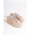 DELLA Bağcıklı Ortopedik Taban Taşlı Kadın Sneaker Spor Ayakkabı CTT - Ten DELLA Bağcıklı Ortopedik Taban Taşlı Kadın Sneaker Spor Ayakkabı CTT - Ten