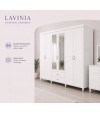 Mania 6 Kapaklı Gardırop