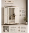Lavinia 4 Kapaklı Gardırop
