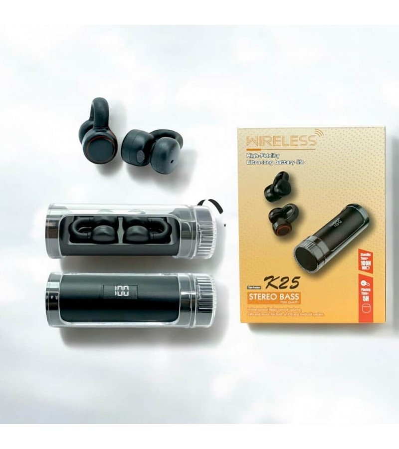 K25 Küpe Şeklinde Bluetooth Kulaklık K25 Küpe Şeklinde Bluetooth Kulaklık