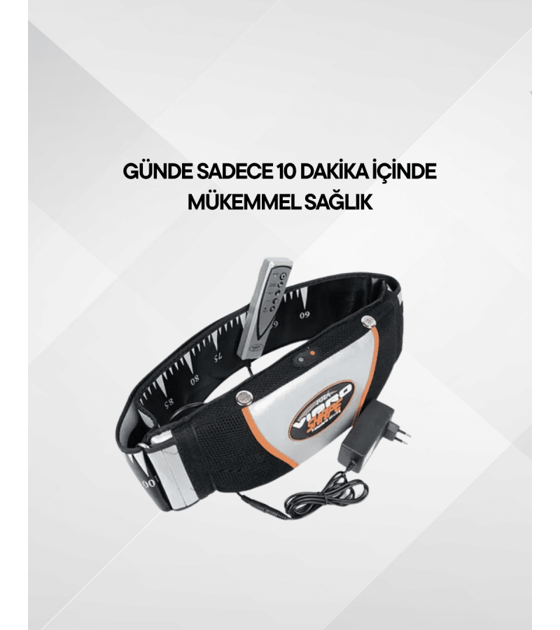 Masajlı Titreşimli İncelme Kemeri – Göbek Bölgesi Zayıflama Cihazı