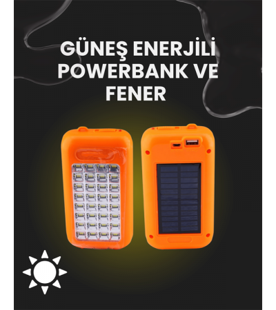GS-875 GÜNEŞ ENERJİLİ POWERBANK