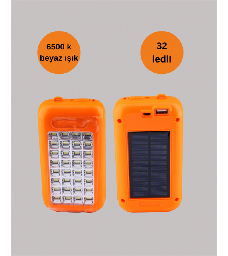 GS-875 GÜNEŞ ENERJİLİ POWERBANK