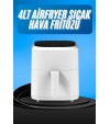 Hava Fritözü 4L Airfryer Pratik Uzun Ömürlü Yağsız Pişirme Taşınabilir