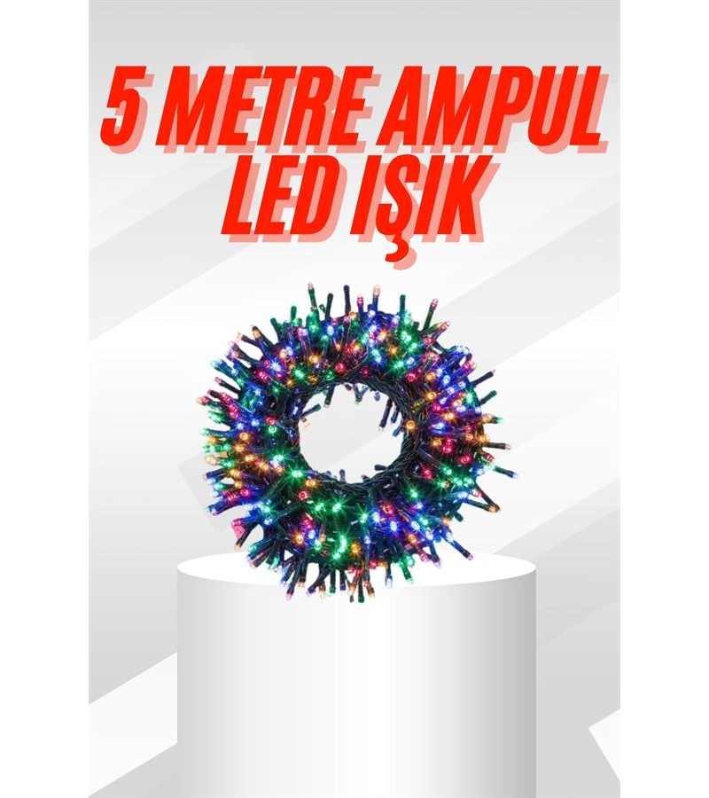Karışık Renk Pilli Led Işık Çok Fonksiyonlu Enerji Tasarruflu 5 Metre Karışık Renk Pilli Led Işık Çok Fonksiyonlu Enerji Tasarruflu 5 Metre