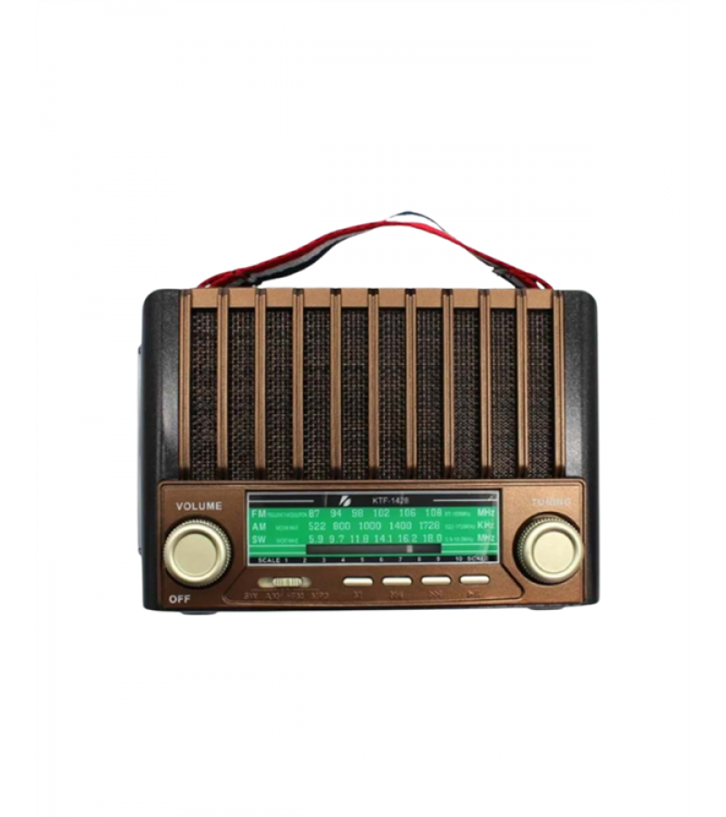 KTF-1428 Güneş Enerjili Bluetooth Hoparlör