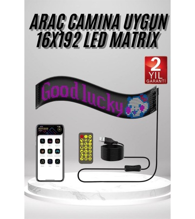 Matrix Led  Dijital Ekran Kumandalı LED Ekran Yazı