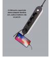 3 USB Portlu Üçlü Priz Cxe103