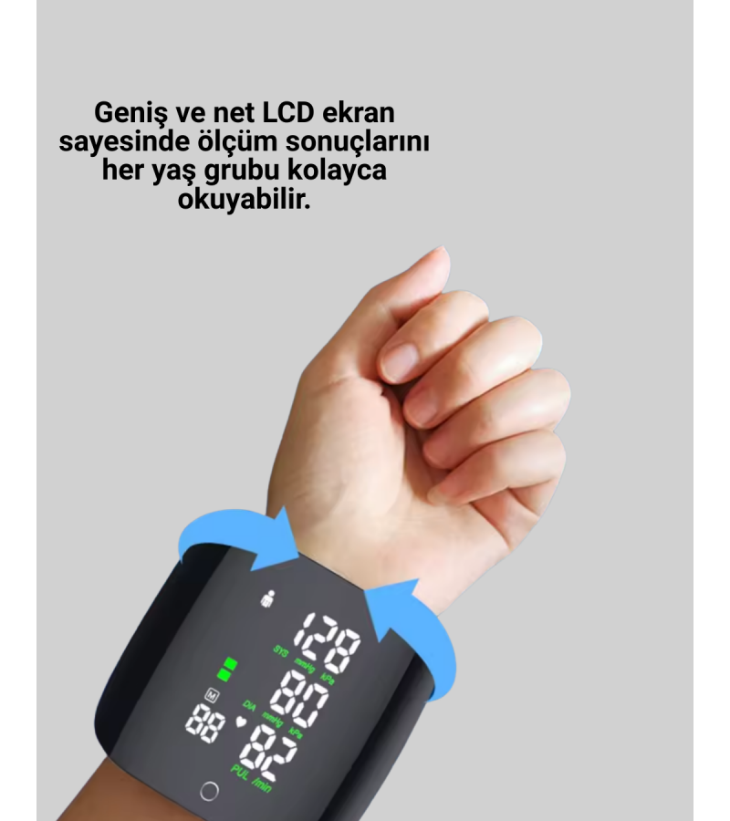Bilekten Tansiyon Ölçer Bilekten Tansiyon Ölçer