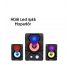 Renkli LED Işıklı Hoparlör
