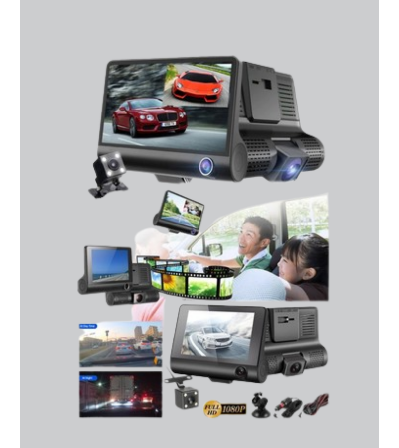 3 Kameralı Araç DVR