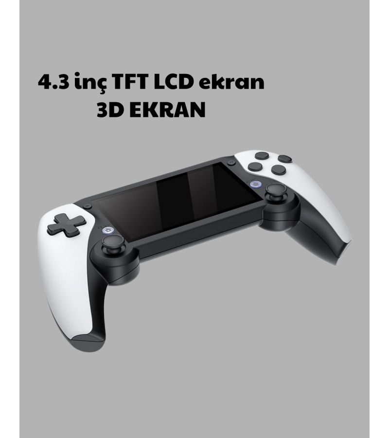 Tüm Klasik Oyunları Destekleyen 64gb Taşınabilir Konsol