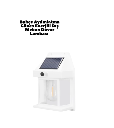 Güneş Enerjili Duvar Lambası BK888