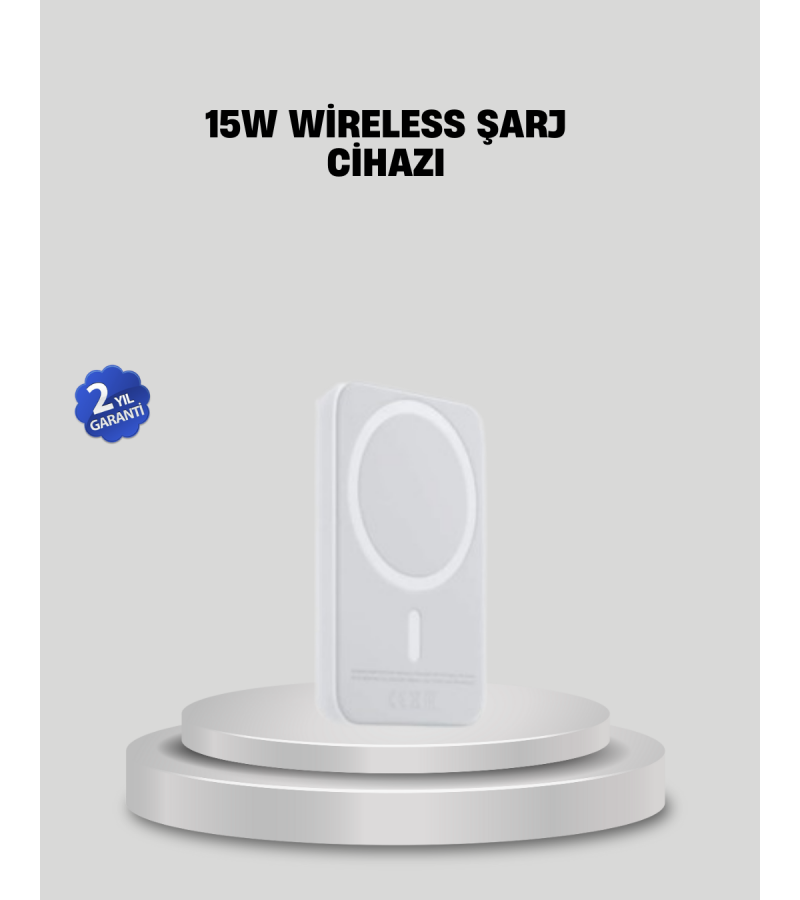 15w Araç Telefon Tutucu Kablosuz Hızlı Şarj Özellikli