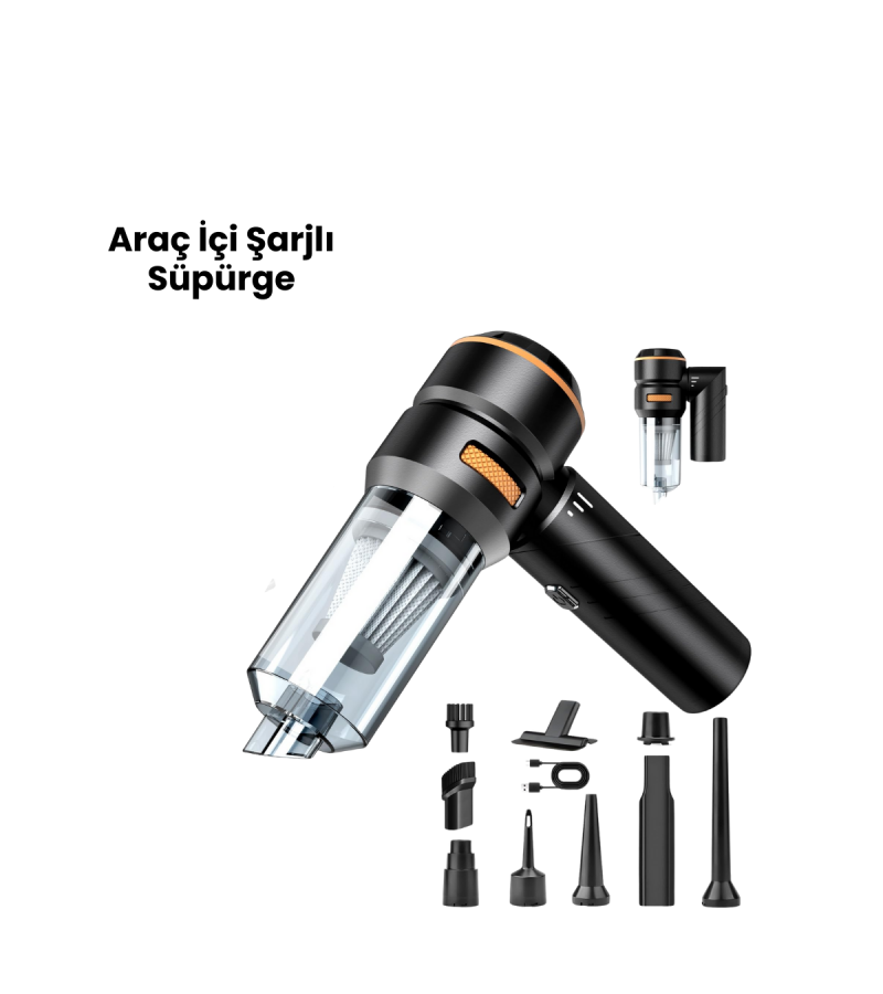 ARAÇ İÇİ PRO SÜPÜRGE