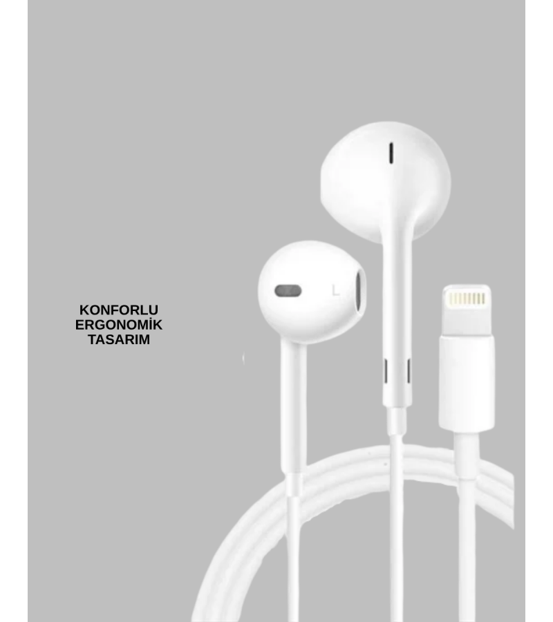 İphone 14 Ve Altındaki Modellerle Uyumlu Kablolu Kulaklık İphone 14 Ve Altındaki Modellerle Uyumlu Kablolu Kulaklık