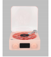 Retro Bluetooth Hoparlör Pembe Retro Bluetooth Hoparlör Pembe