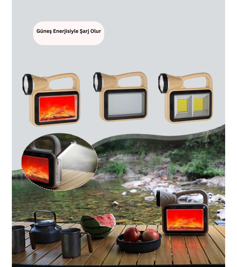 LED Solar Alev Işığı