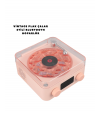 Retro Bluetooth Hoparlör Pembe Retro Bluetooth Hoparlör Pembe