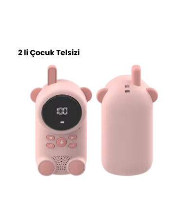 LCD Ekranlı Bebek m2 Telsizi