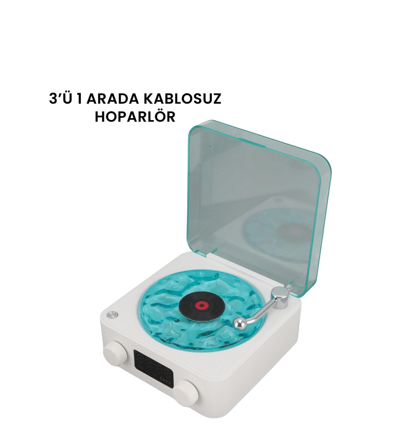 Kablosuz Bluetooth Hoparlör Mavi Kablosuz Bluetooth Hoparlör Mavi
