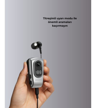 DSF 220 Kablosuz Klipsli Bluetooth Kulaklık
