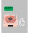 Retro Bluetooth Hoparlör Pembe Retro Bluetooth Hoparlör Pembe