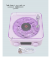 Retro Bluetooth Hoparlör Mor