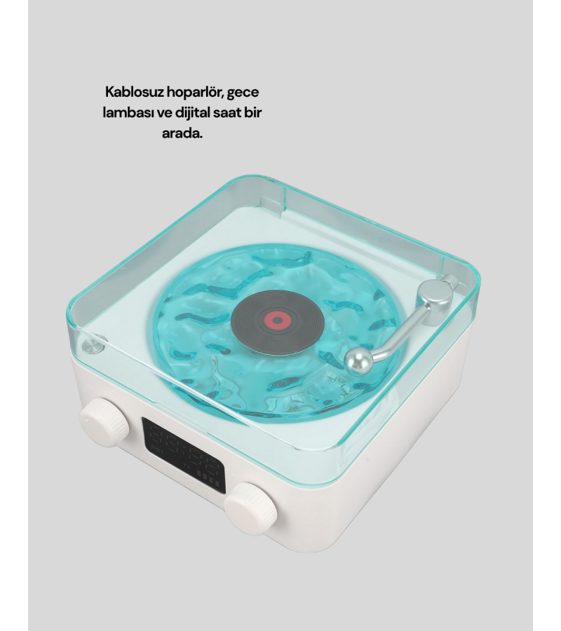 Kablosuz Bluetooth Hoparlör Mavi Kablosuz Bluetooth Hoparlör Mavi