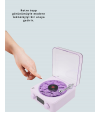 Retro Bluetooth Hoparlör Mor