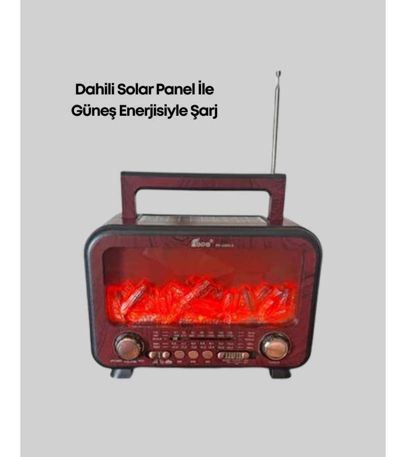 Alev Efektli Bluetooth Hoparlör