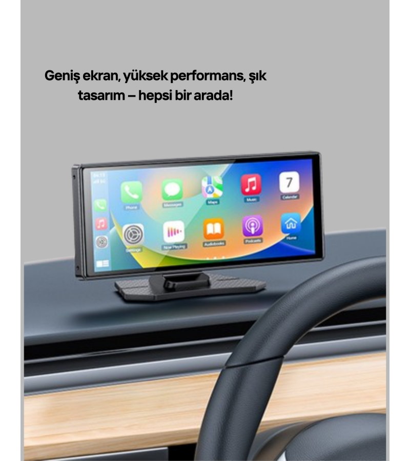 Honda Civic, Jazz, Hr-v, Cr-v, Nissan Qashqai, Micra, Juke,uyumlu Kablosuz Carplay & Android Auto Multimedya – Geri Görüş Kameralı
